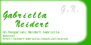 gabriella neidert business card